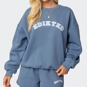 Edikted Beyond Blue Sweatshirt